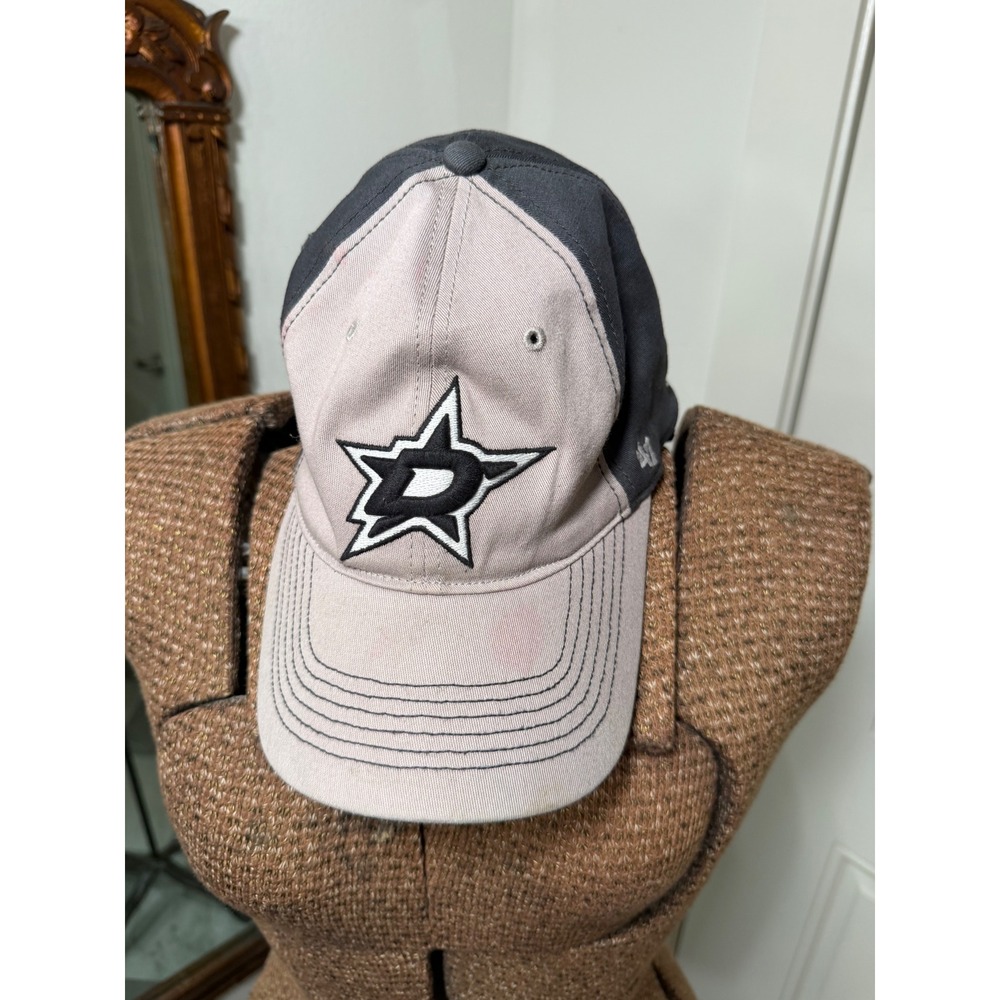 47 Brand Dallas Stars NHL Hat Mens Gray Stretch Fit Closer Cap OSFA